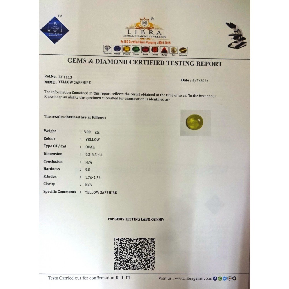 YELLOW SAPPHIRE