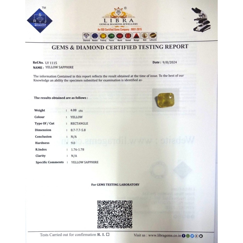 YELLOW SAPPHIRE