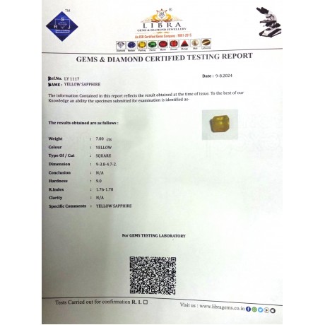 YELLOW SAPPHIRE