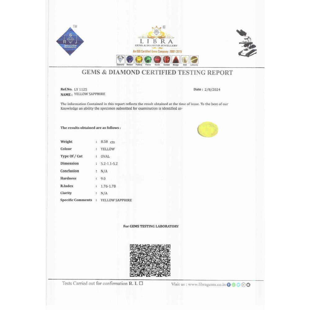 YELLOW SAPPHIRE