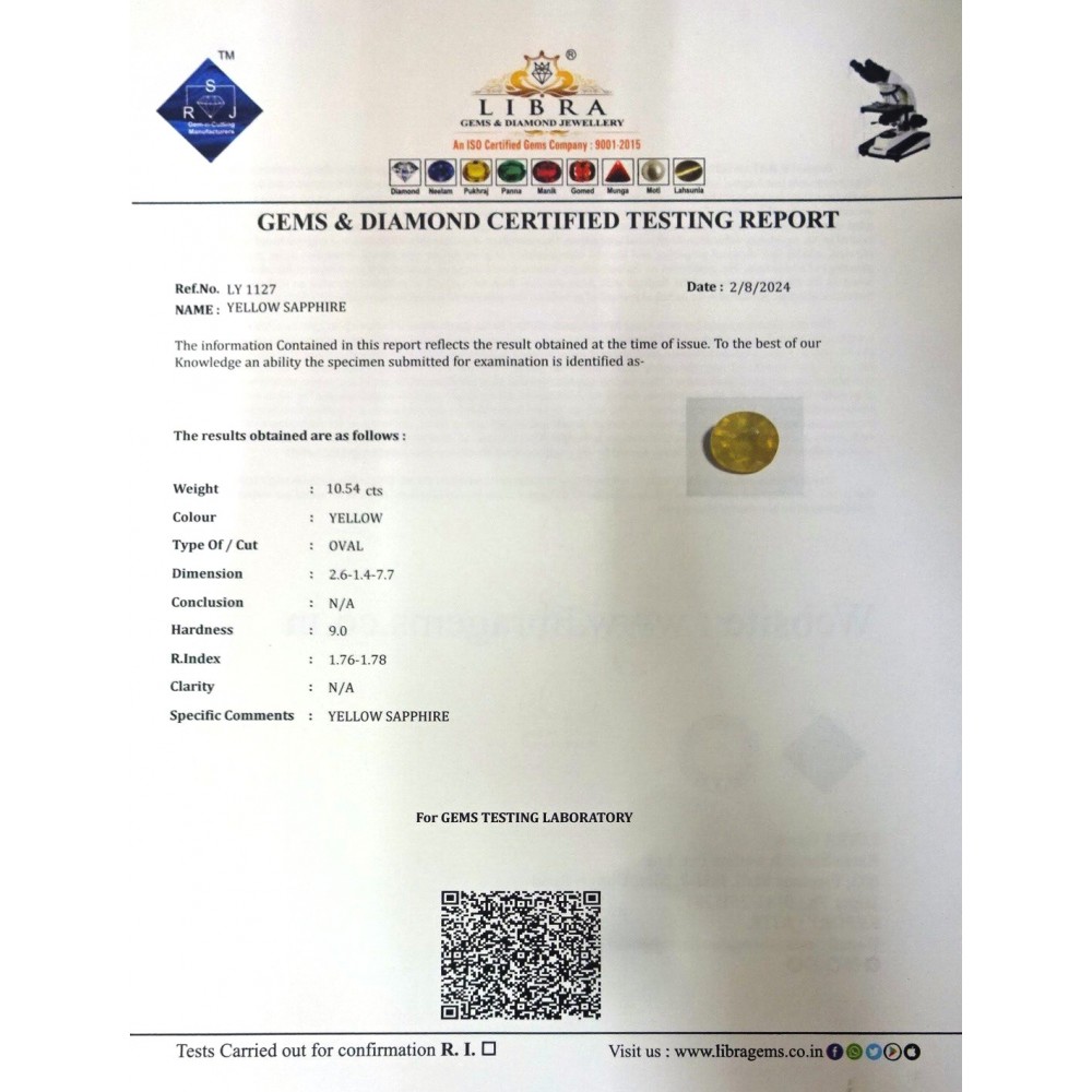 YELLOW SAPPHIRE