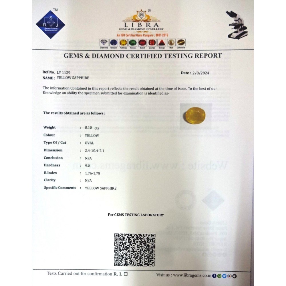 YELLOW SAPPHIRE