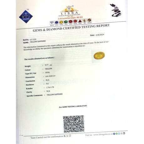 YELLOW SAPPHIRE