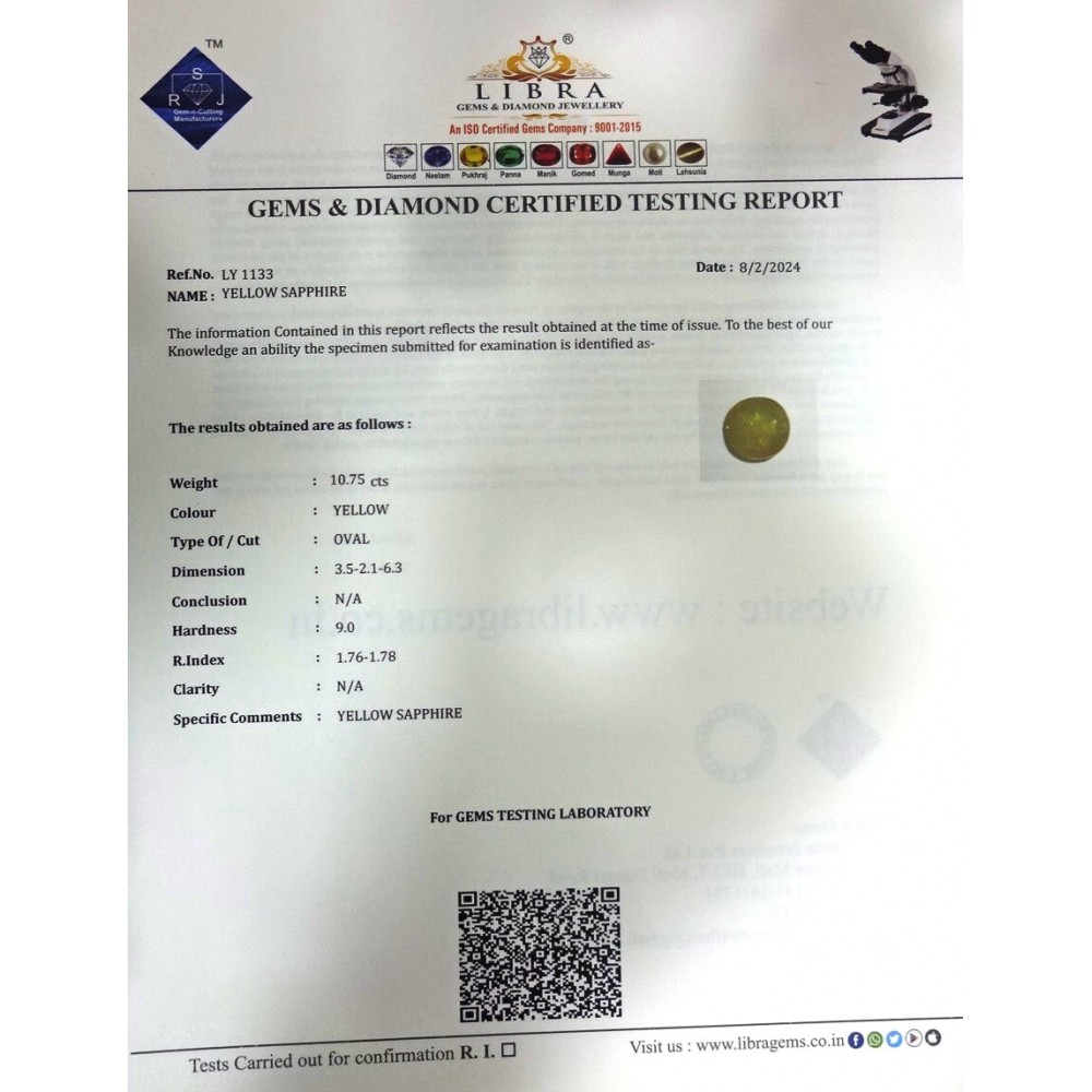 YELLOW SAPPHIRE