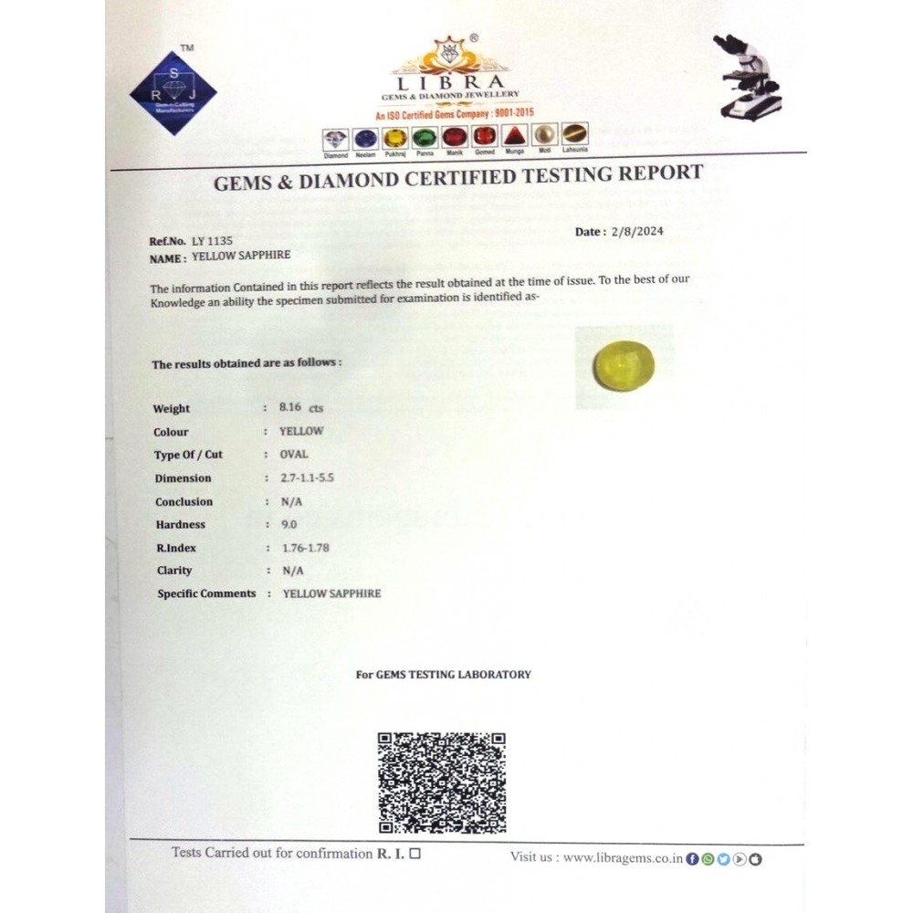 YELLOW SAPPHIRE