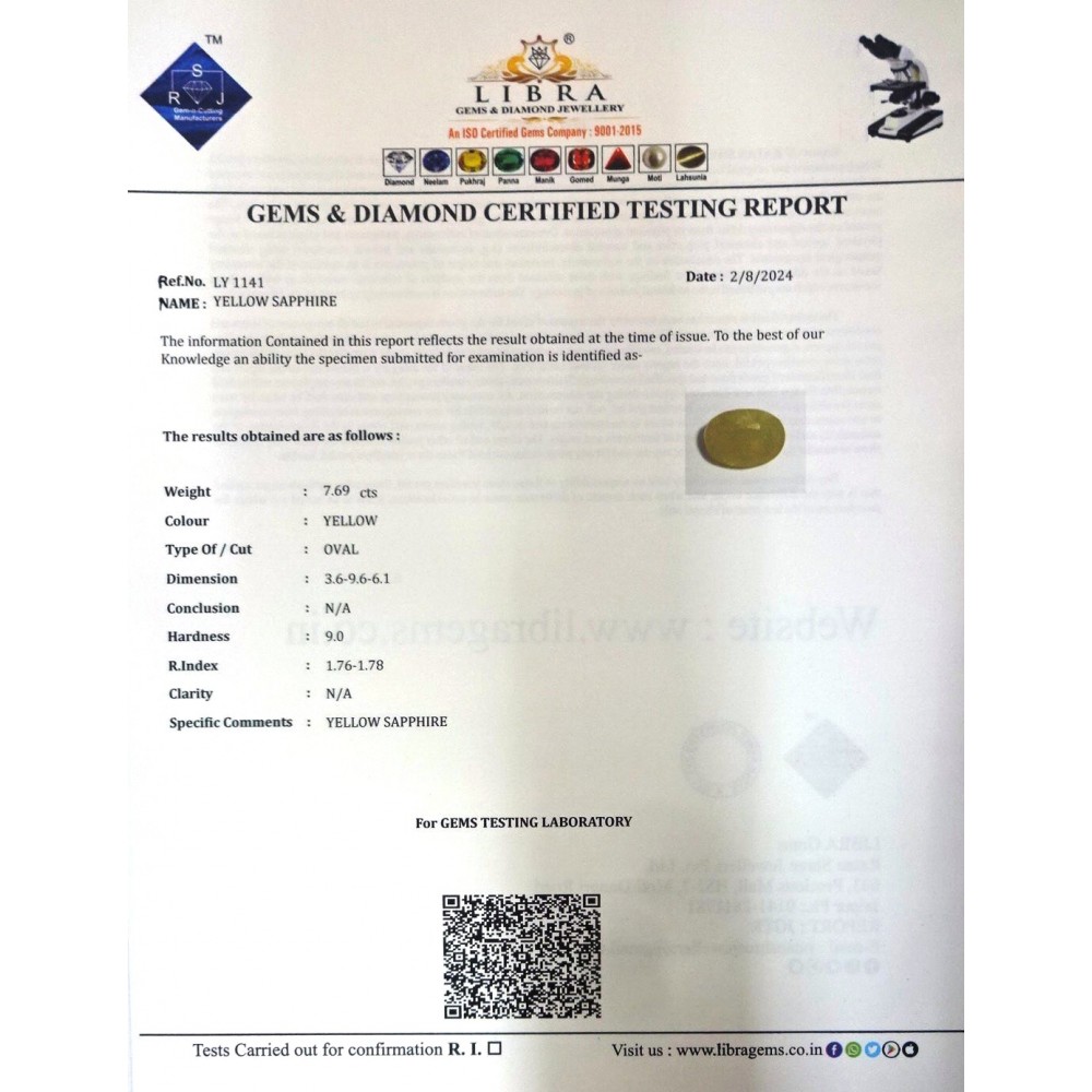 YELLOW SAPPHIRE