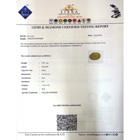 YELLOW SAPPHIRE