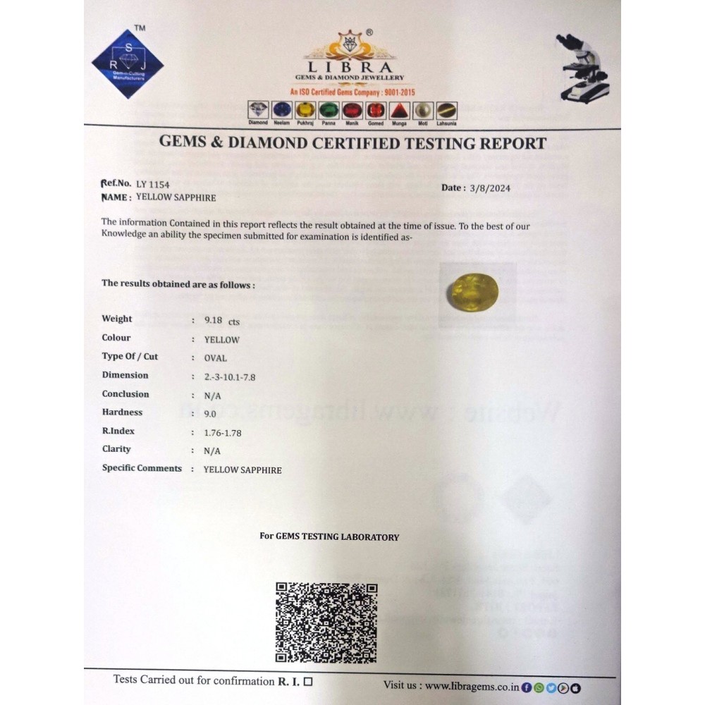 YELLOW SAPPHIRE