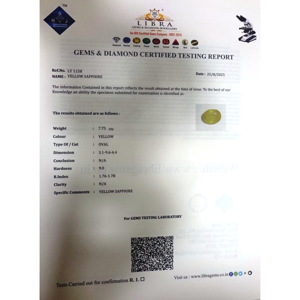 YELLOW SAPPHIRE