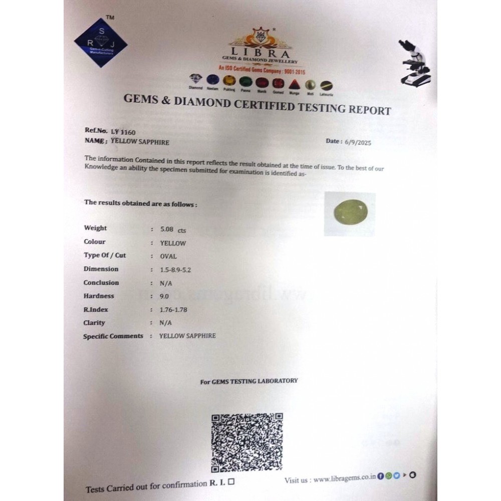 YELLOW SAPPHIRE