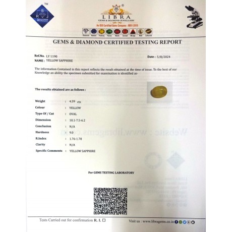 YELLOW SAPPHIRE