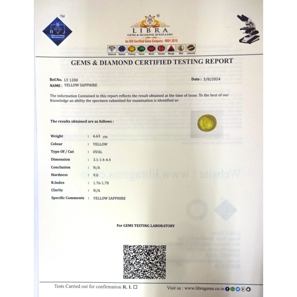 YELLOW SAPPHIRE