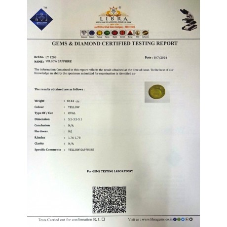YELLOW SAPPHIRE
