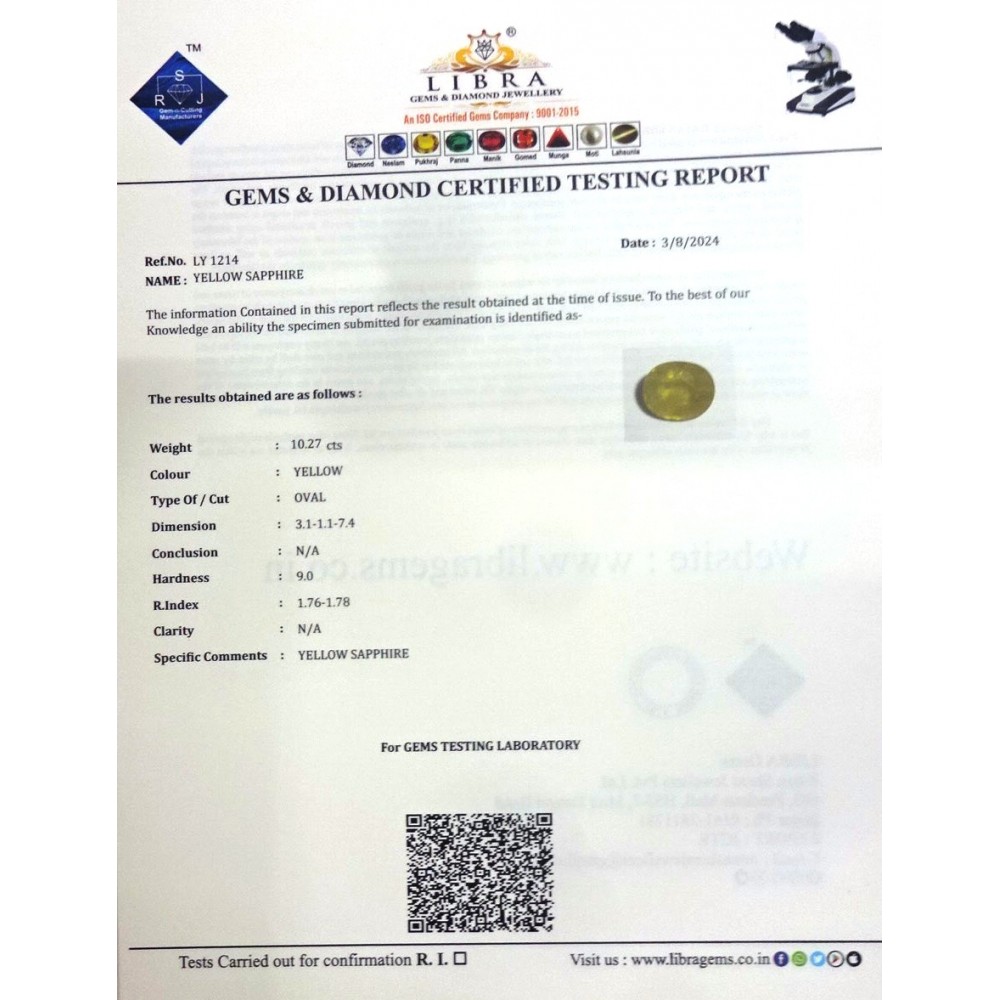 YELLOW SAPPHIRE