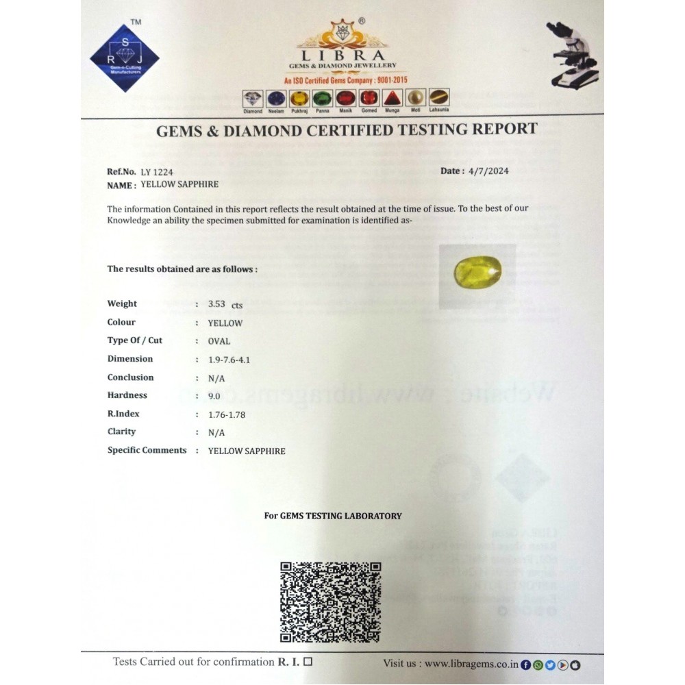 YELLOW SAPPHIRE