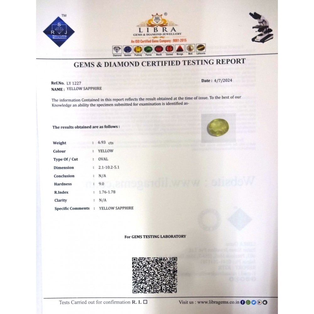 YELLOW SAPPHIRE