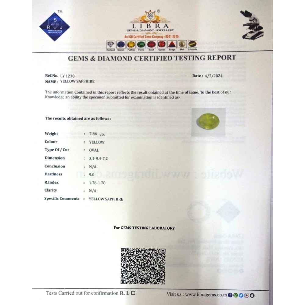 YELLOW SAPPHIRE