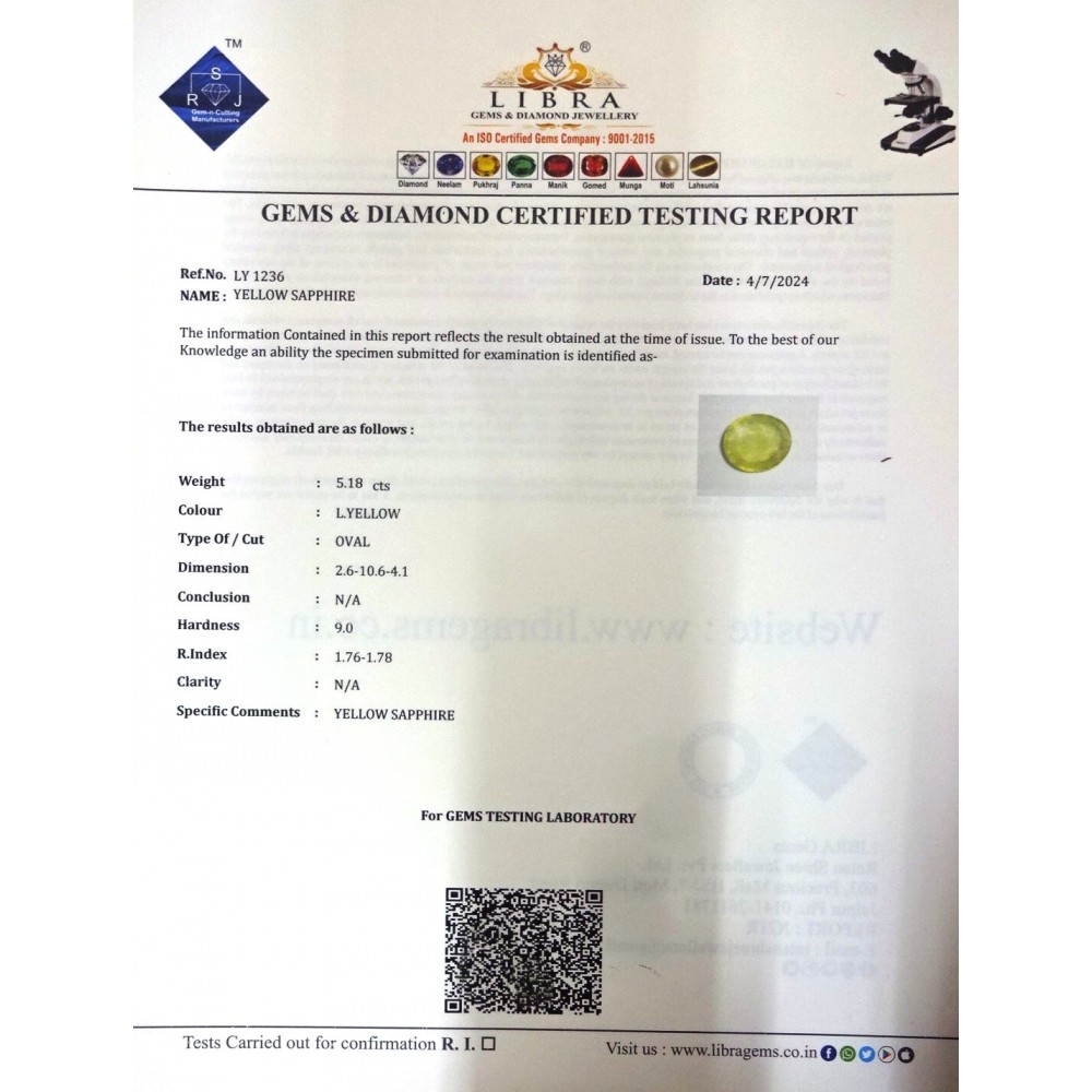 YELLOW SAPPHIRE