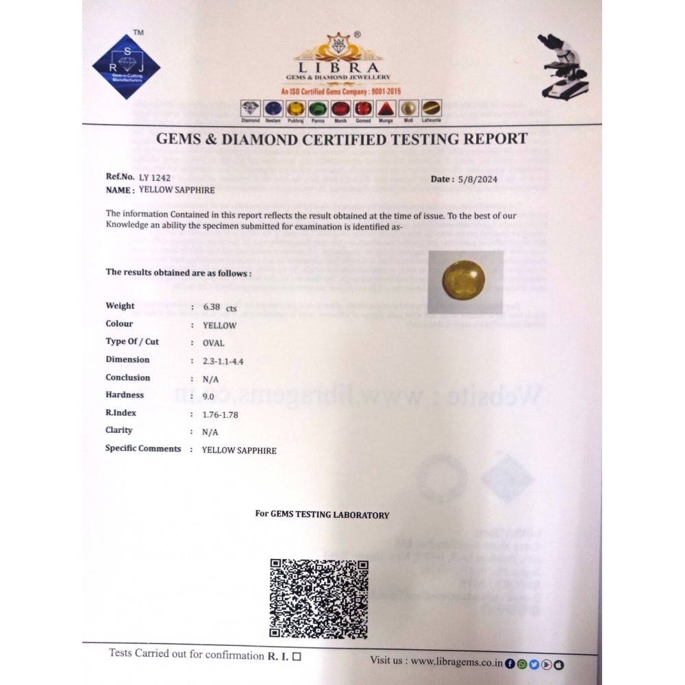 YELLOW SAPPHIRE