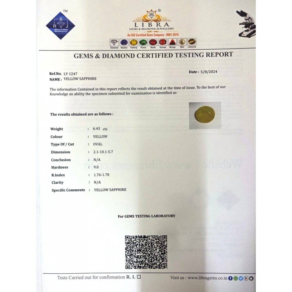 YELLOW SAPPHIRE