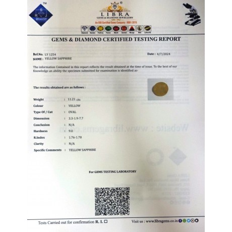 YELLOW SAPPHIRE