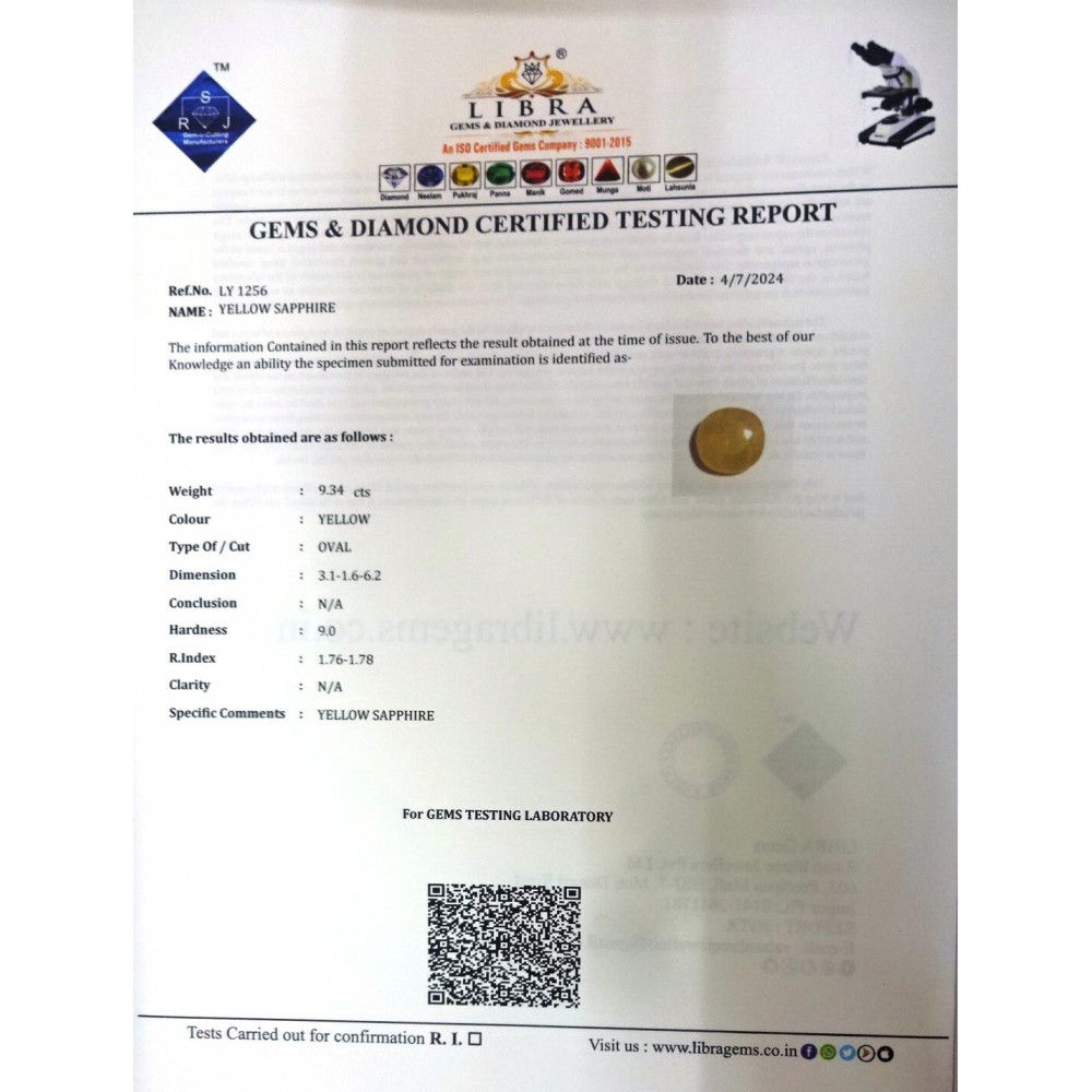 YELLOW SAPPHIRE