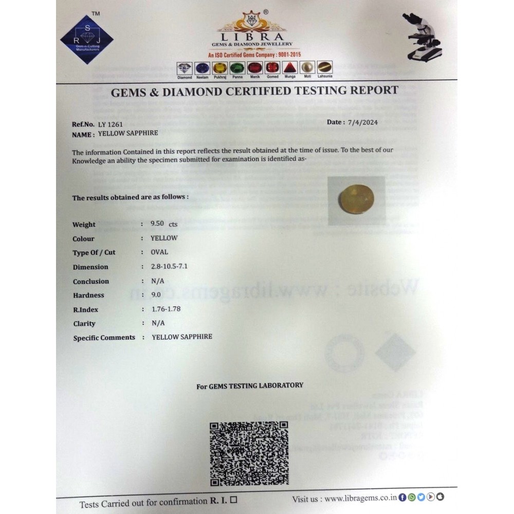 YELLOW SAPPHIRE