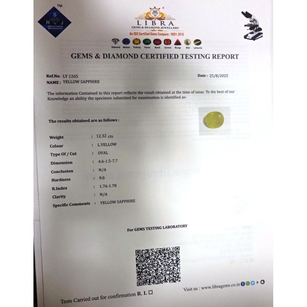 YELLOW SAPPHIRE