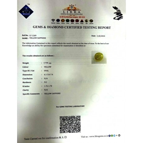 YELLOW SAPPHIRE
