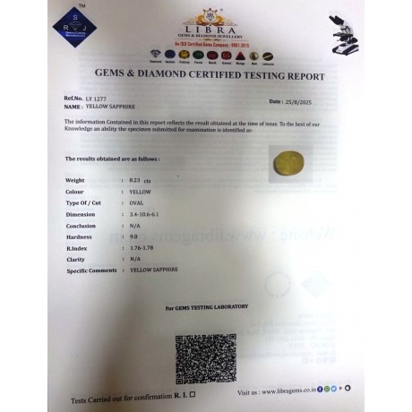 YELLOW SAPPHIRE