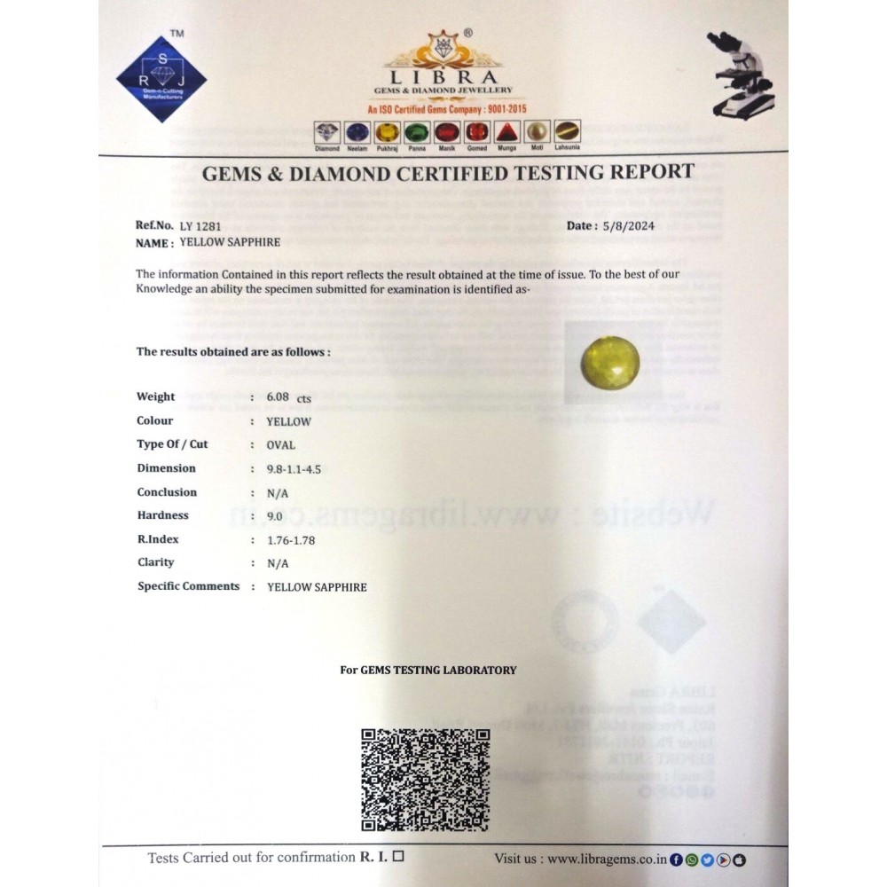 YELLOW SAPPHIRE