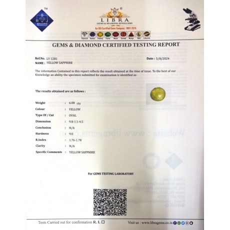 YELLOW SAPPHIRE