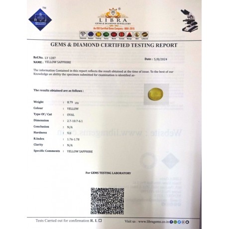 YELLOW SAPPHIRE