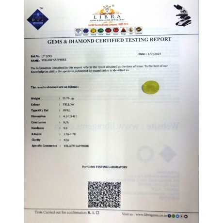 YELLOW SAPPHIRE
