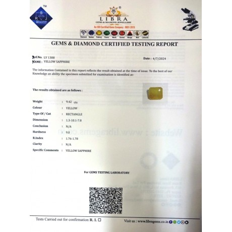 YELLOW SAPPHIRE