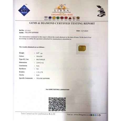 YELLOW SAPPHIRE