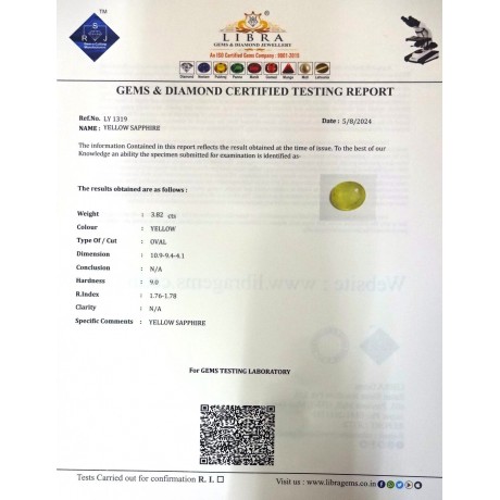 YELLOW SAPPHIRE