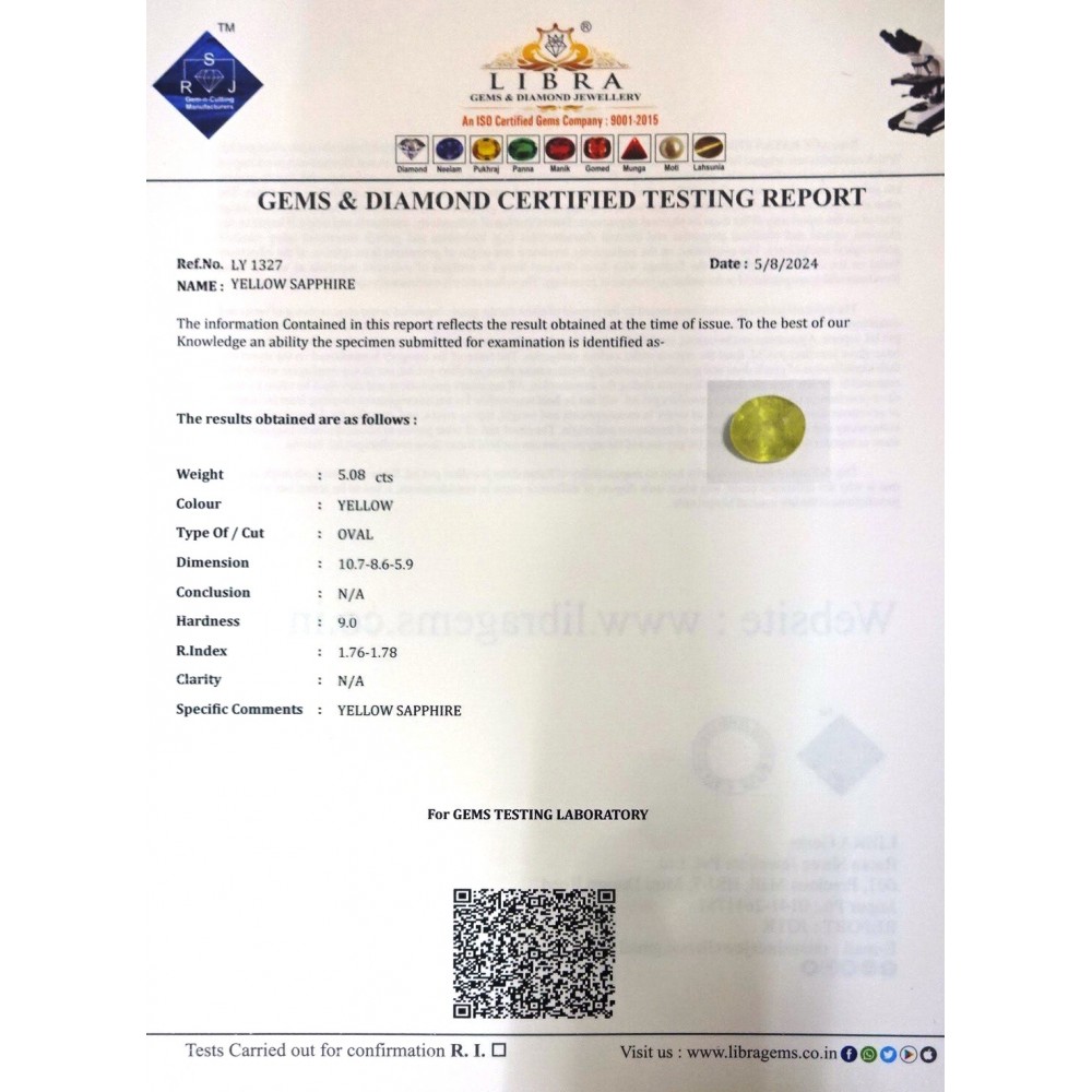 YELLOW SAPPHIRE