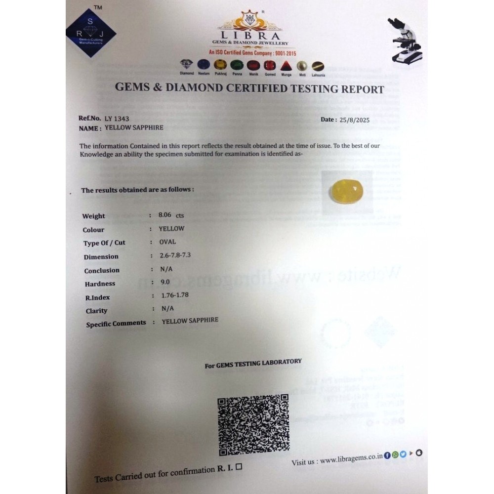 YELLOW SAPPHIRE
