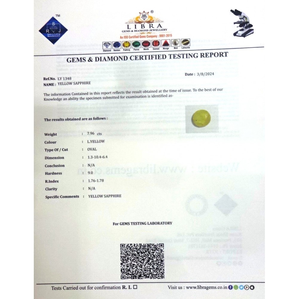 YELLOW SAPPHIRE