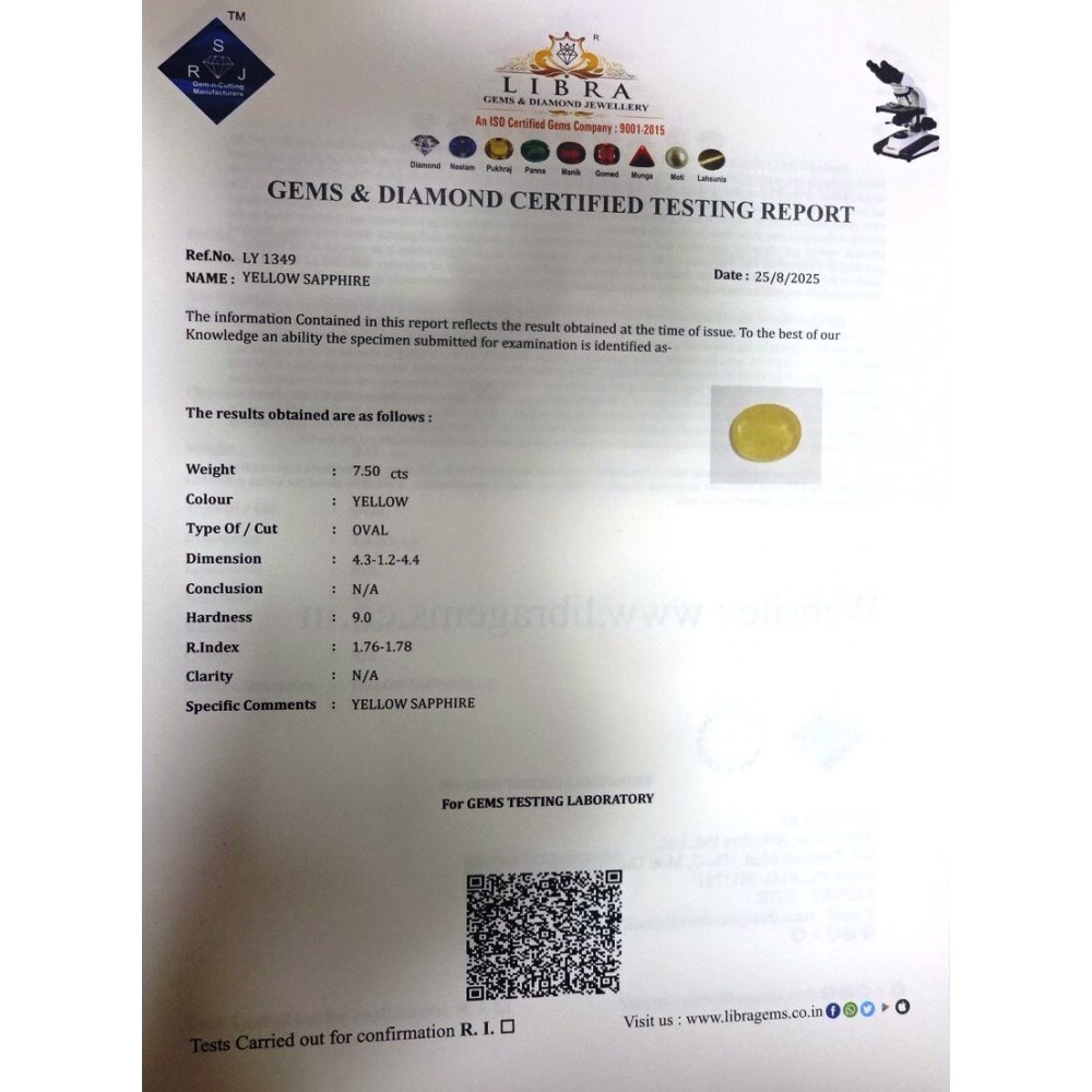 YELLOW SAPPHIRE
