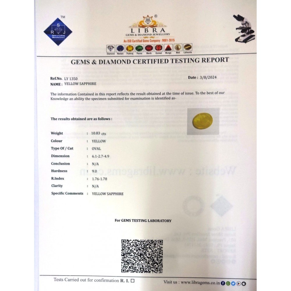 YELLOW SAPPHIRE