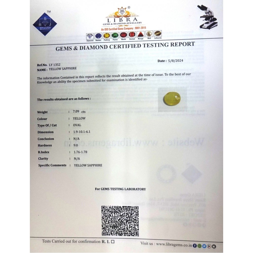 YELLOW SAPPHIRE