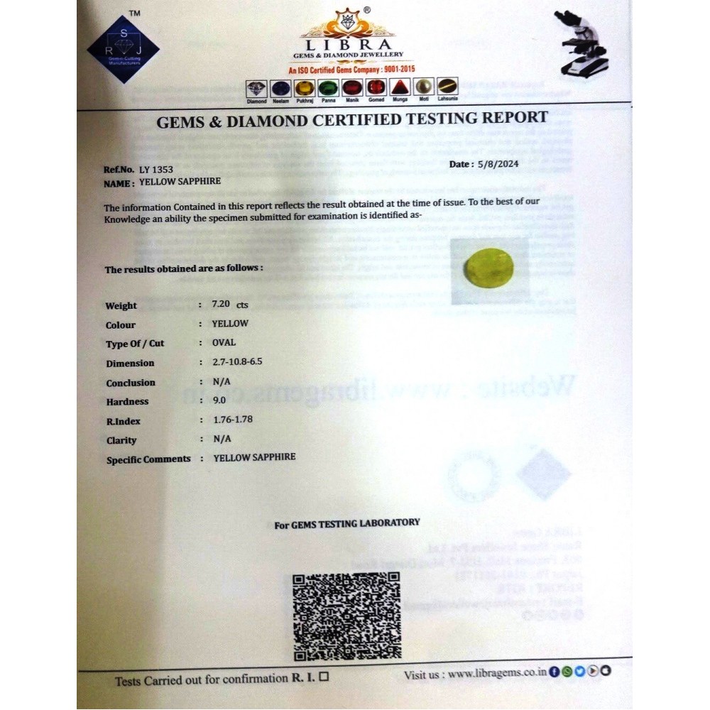 YELLOW SAPPHIRE