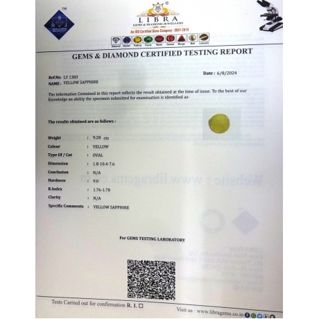 YELLOW SAPPHIRE