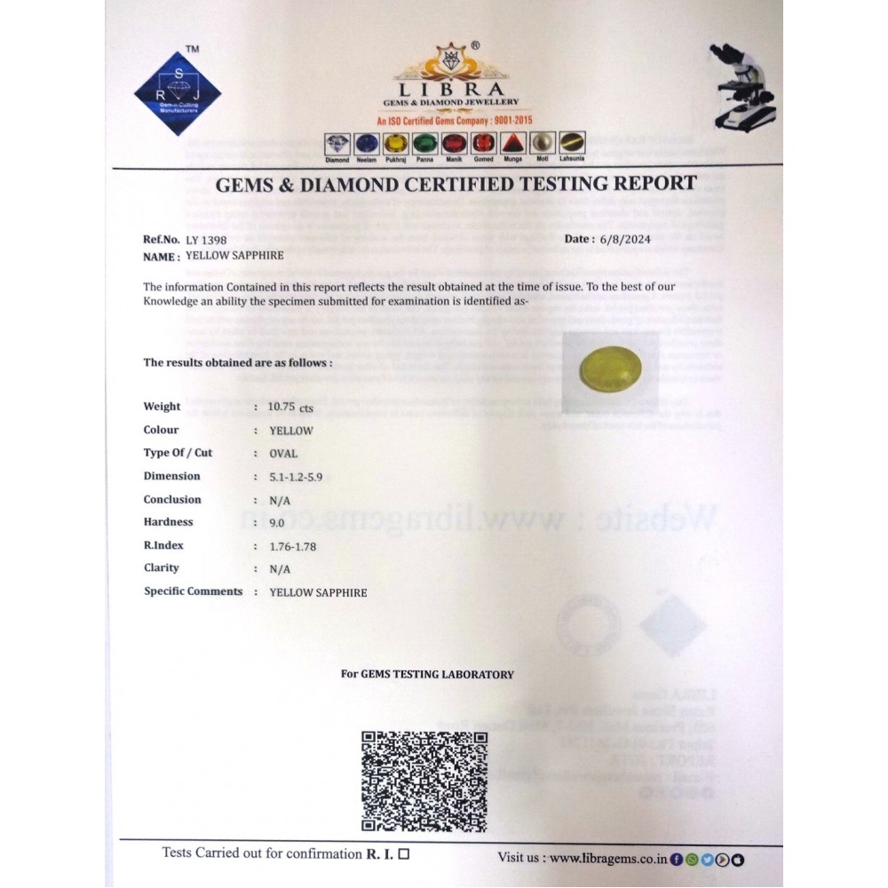 YELLOW SAPPHIRE