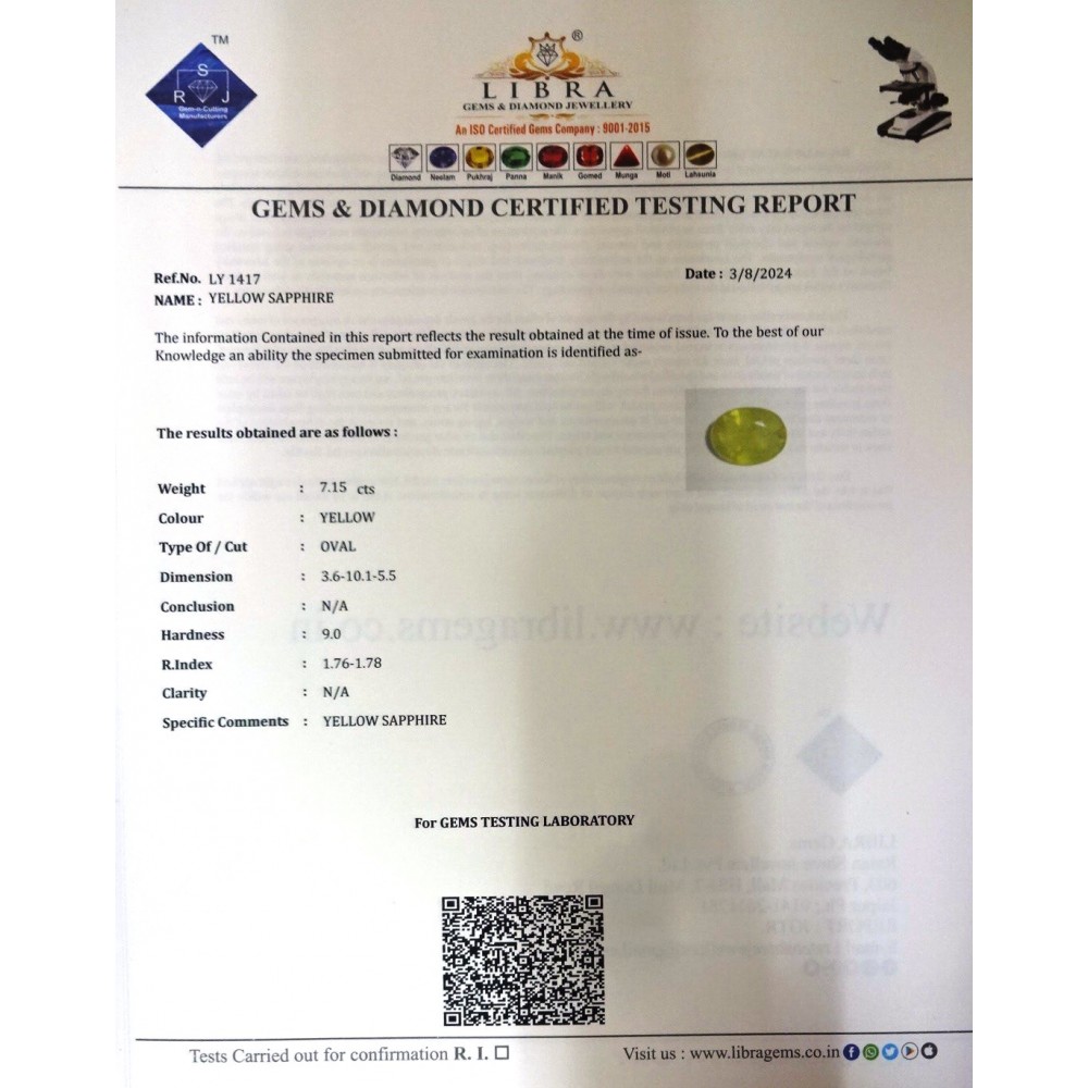 YELLOW SAPPHIRE