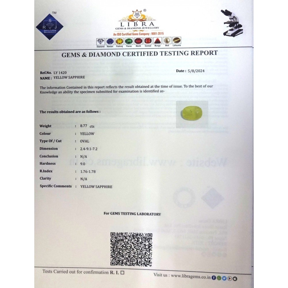 YELLOW SAPPHIRE