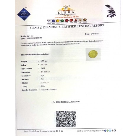 YELLOW SAPPHIRE
