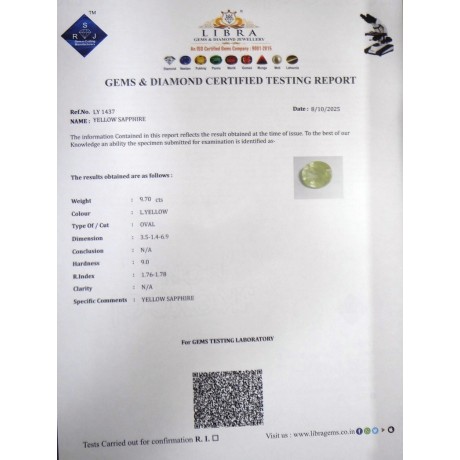 YELLOW SAPPHIRE